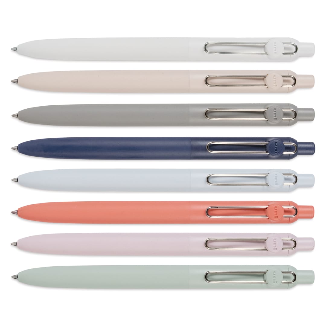 Open in modal - Uni-Ball Zento Gel Pens - Set of 8, Harmony, 0.7 mm