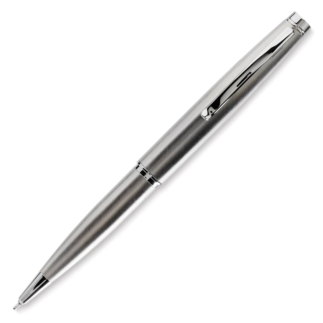 Open in modal - Monteverde Dakota Gel Pen - Stainless Steel, uncapped
