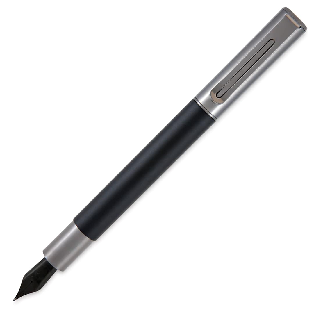 Open in modal - Monteverde Ritma Fountain Pen - Black, Extra Fine Nib (image may show a different size nib)