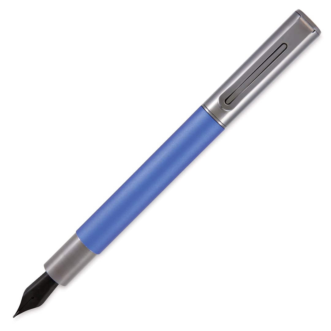 Open in modal - Monteverde Ritma Fountain Pen - Blue, Fine Nib (image may show a different size nib)