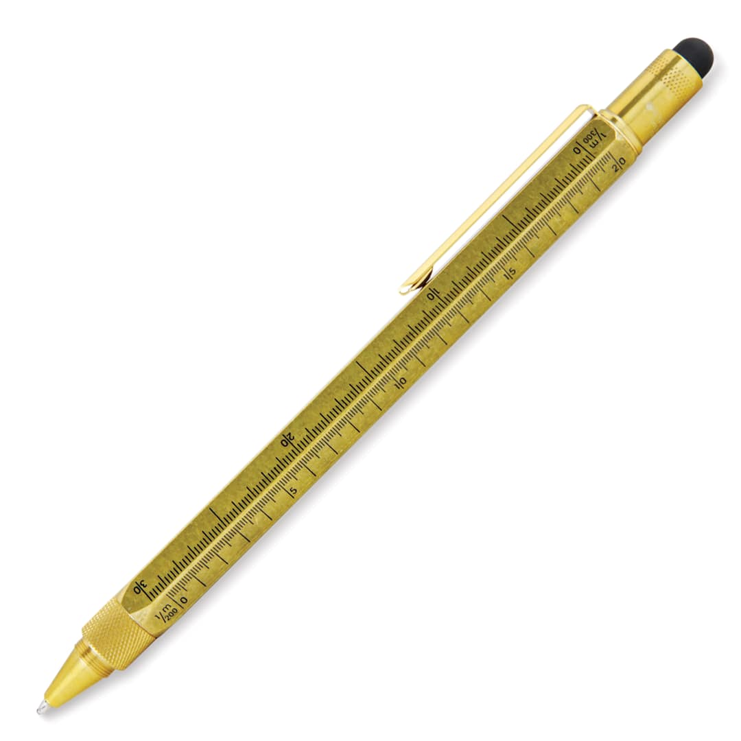 Open in modal - Monteverde Tool Ballpoint Pen - Solid Brass