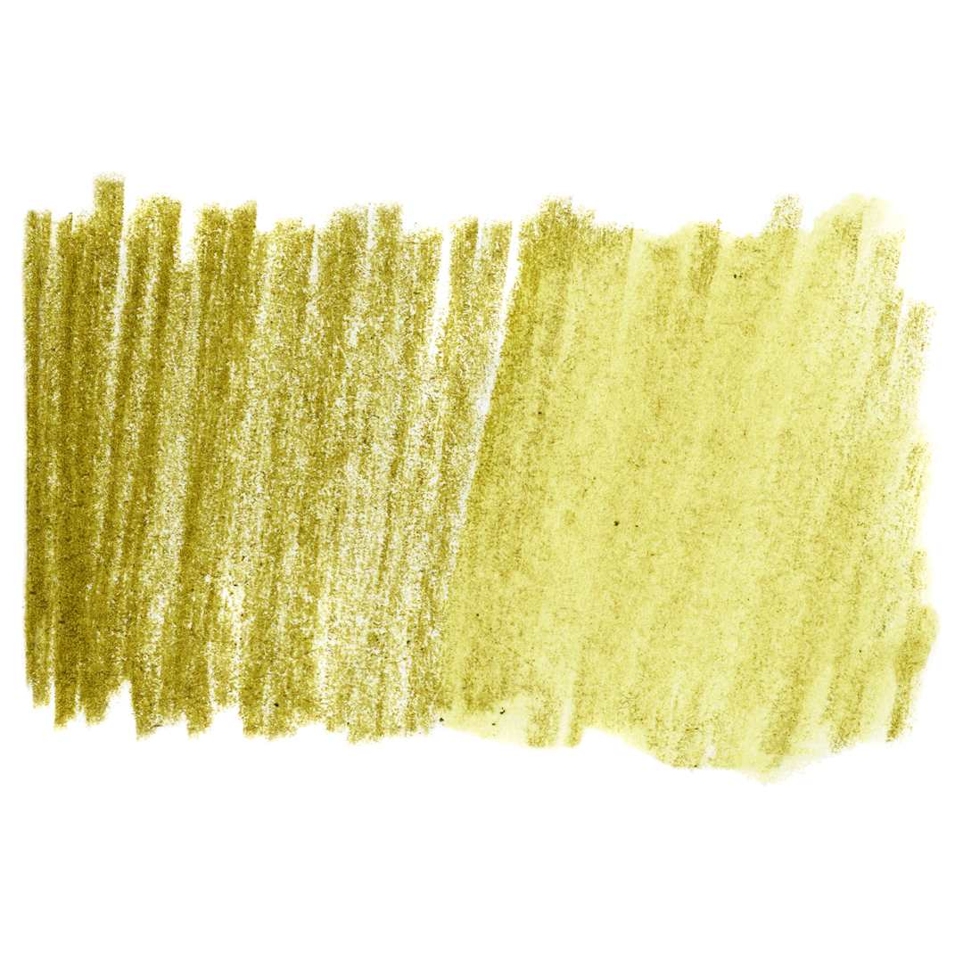 Open in modal - Holbein Artists' Watercolor Pencil - Olive Green, 074 swatch