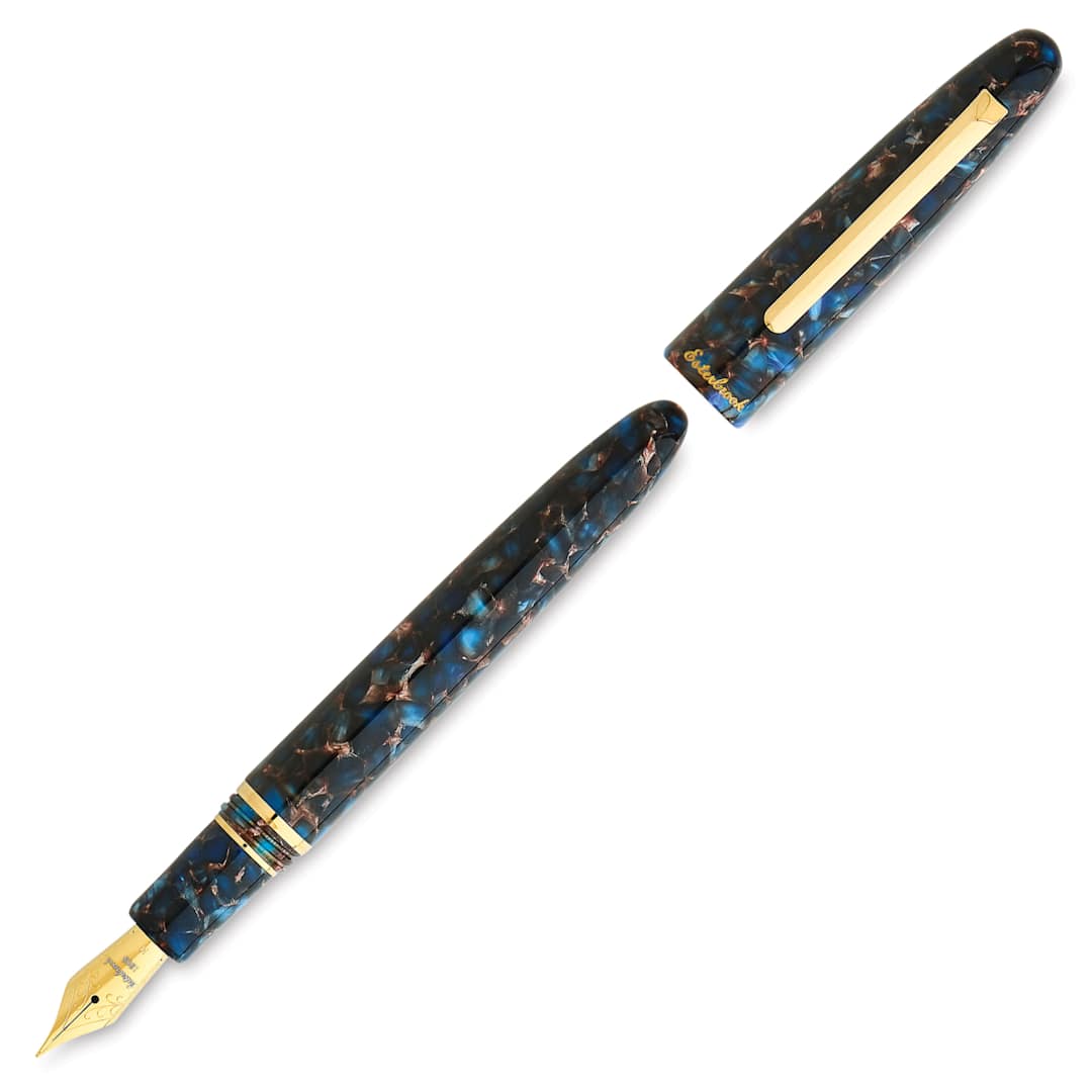 Open in modal - Esterbrook Estie Fountain Pen - Nouveau Bleu, Medium Nib, uncapped