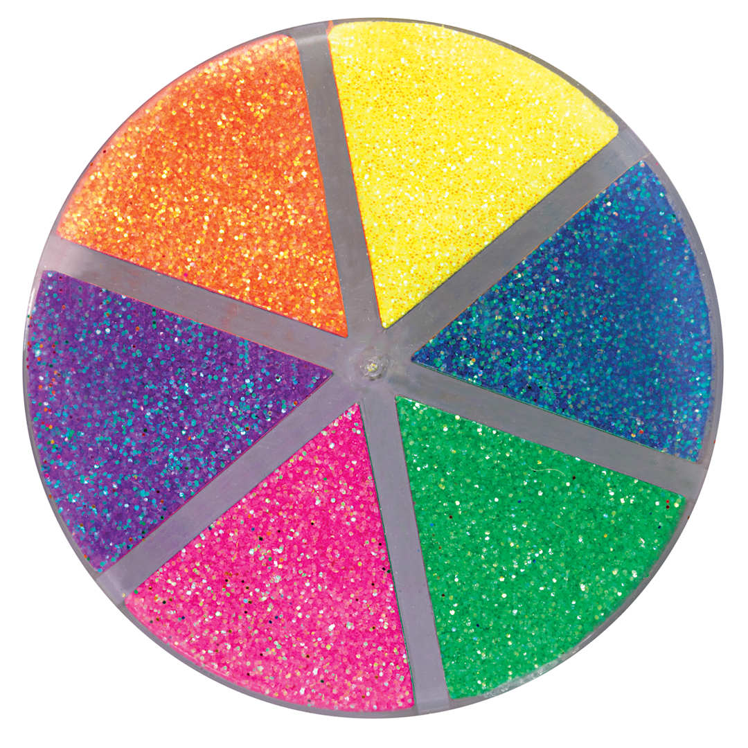 Open in modal - Glitter Shaker - Retro Neon, 0.5 oz, bottom of shaker