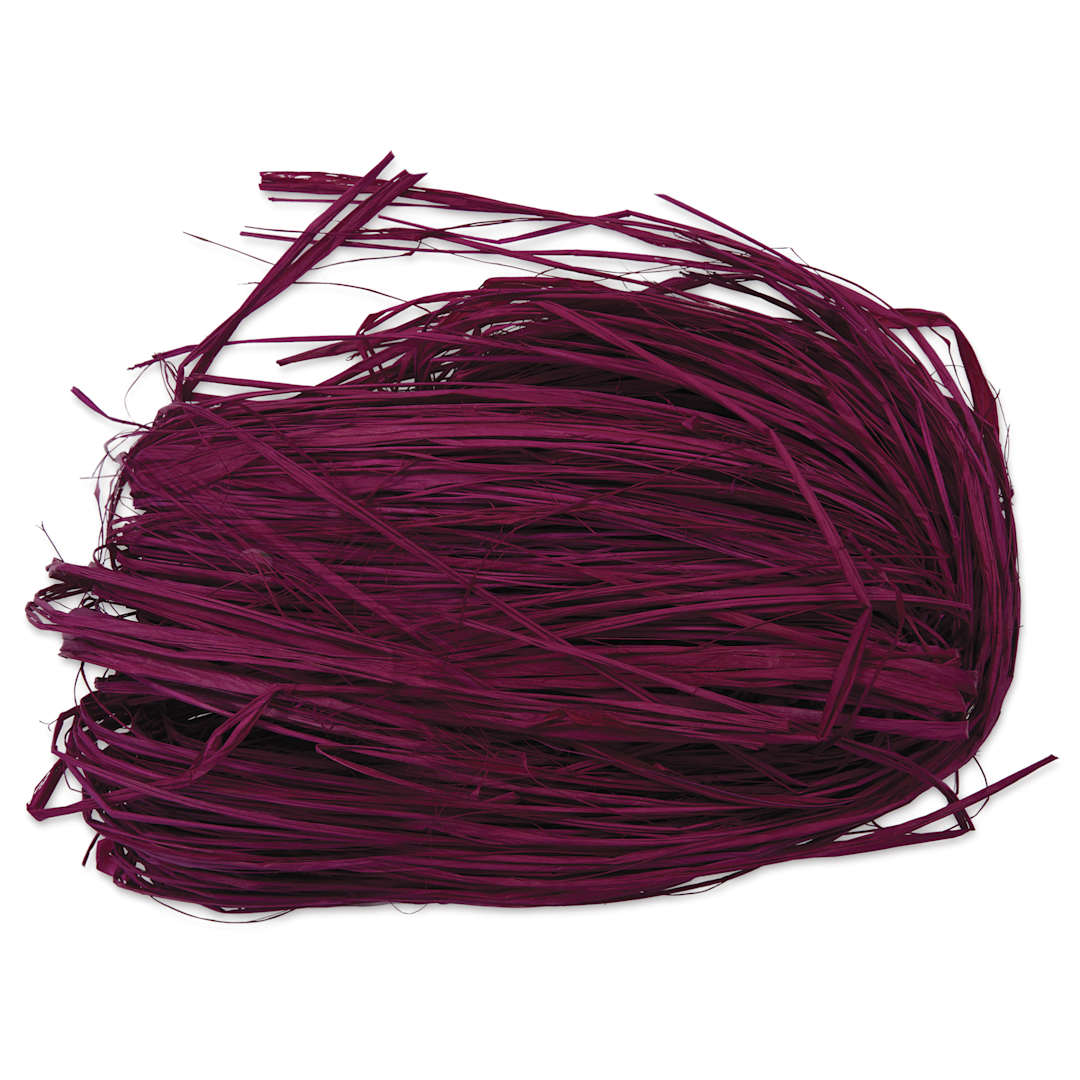 Open in modal - SuperMoss Raffia - Burgundy, 8 oz