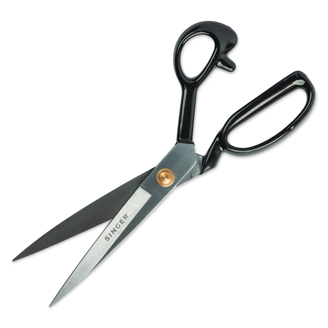 Open in modal - Singer ProSeries Forged Tailor Scissor - Chrome Plated, 12"