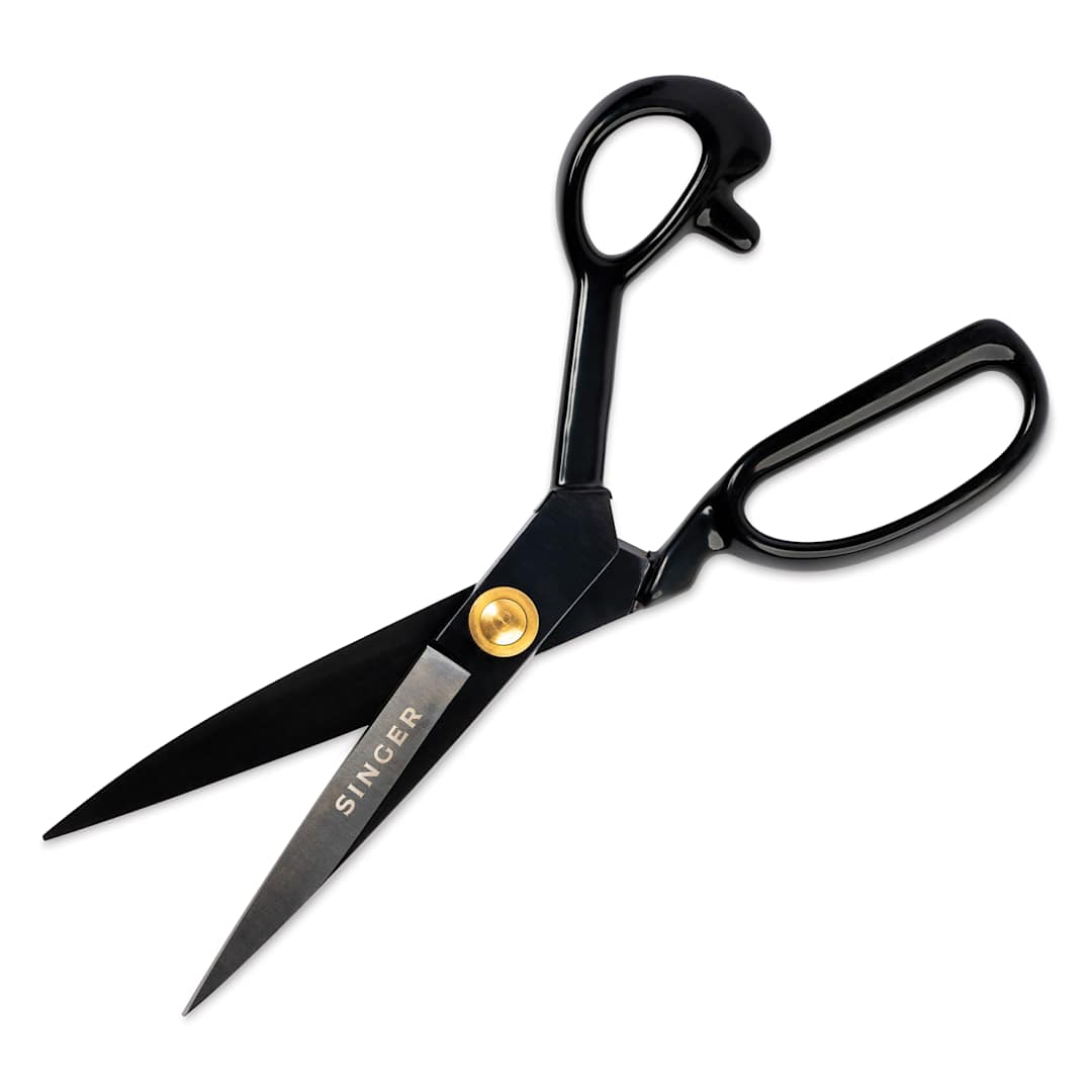 Open in modal - Singer ProSeries Forged Tailor Scissor - Black Oxidized, 10"