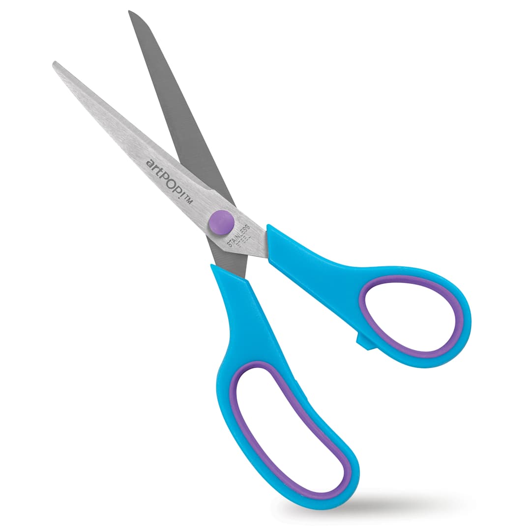 Open in modal - artPOP! Soft Grip Scissors - 8-1/4"