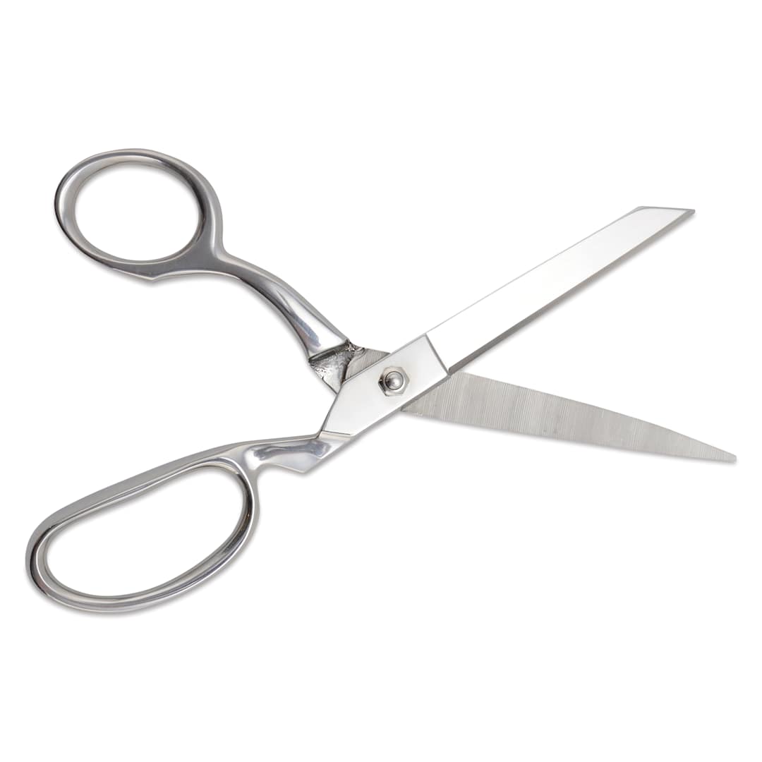 Open in modal -  Westcott Hot Forged Heavy Duty Bent Scissor opened