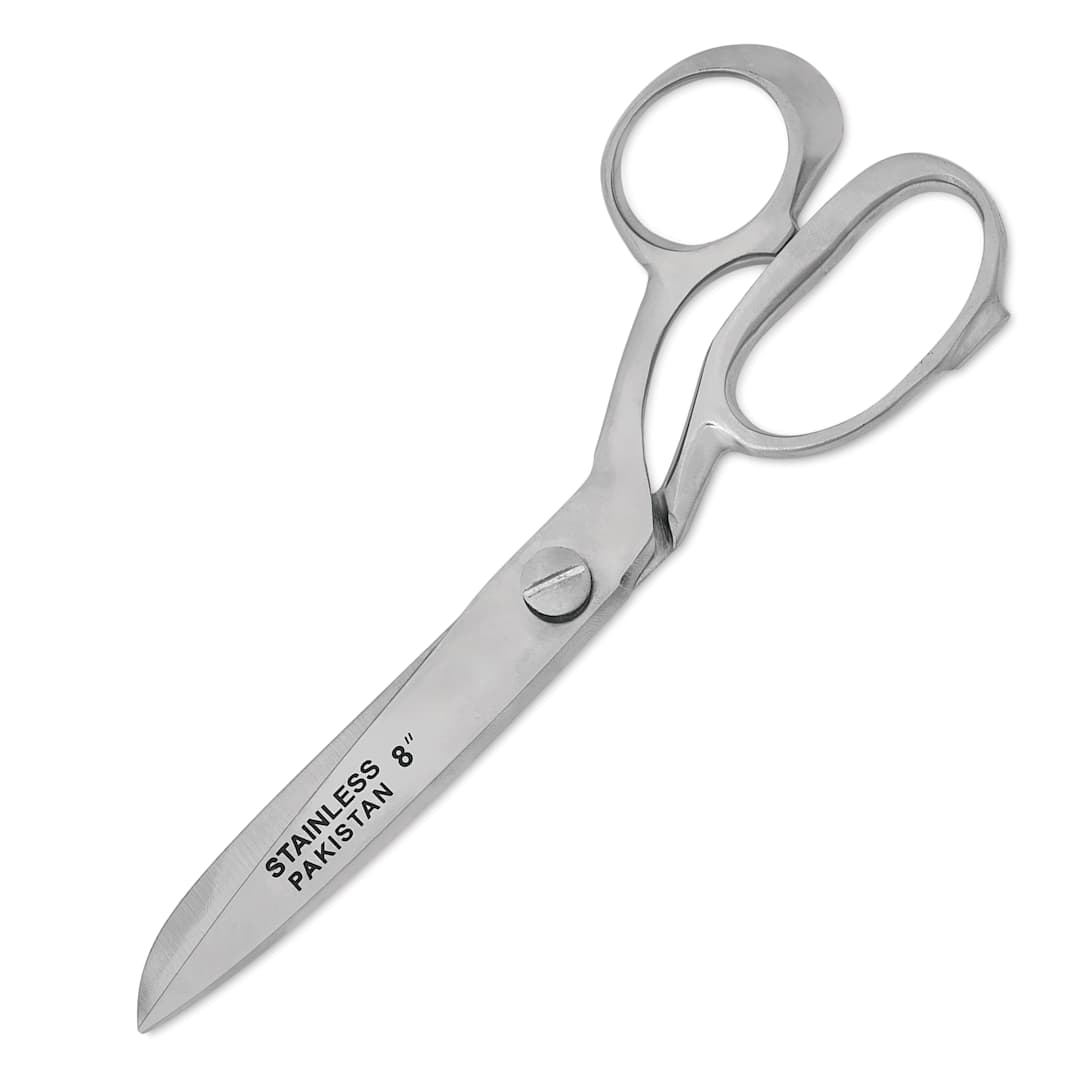 Open in modal - Jewel Tool Heavy Duty Tailor Scissors - 8" Blade closed
