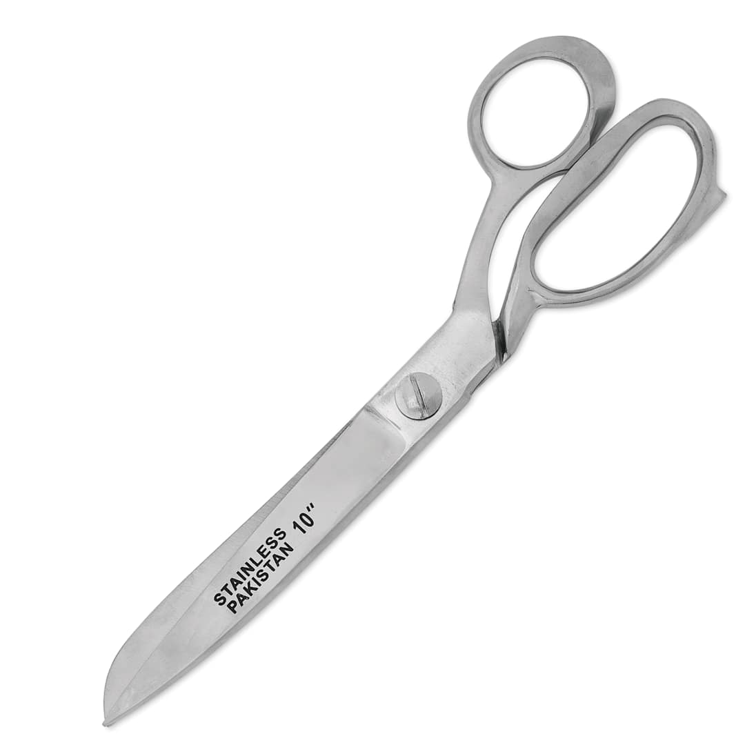 Open in modal - Jewel Tool Heavy Duty Tailor Scissors - 10" Blade closed