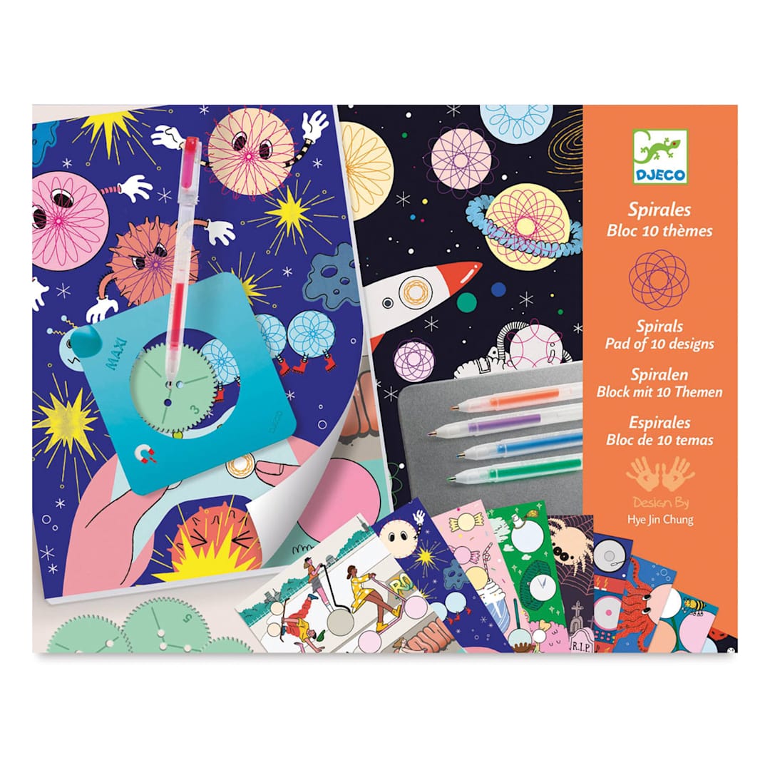 Open in modal - Djeco Le Grand Spirals Kit - 10 Designs (In packaging)