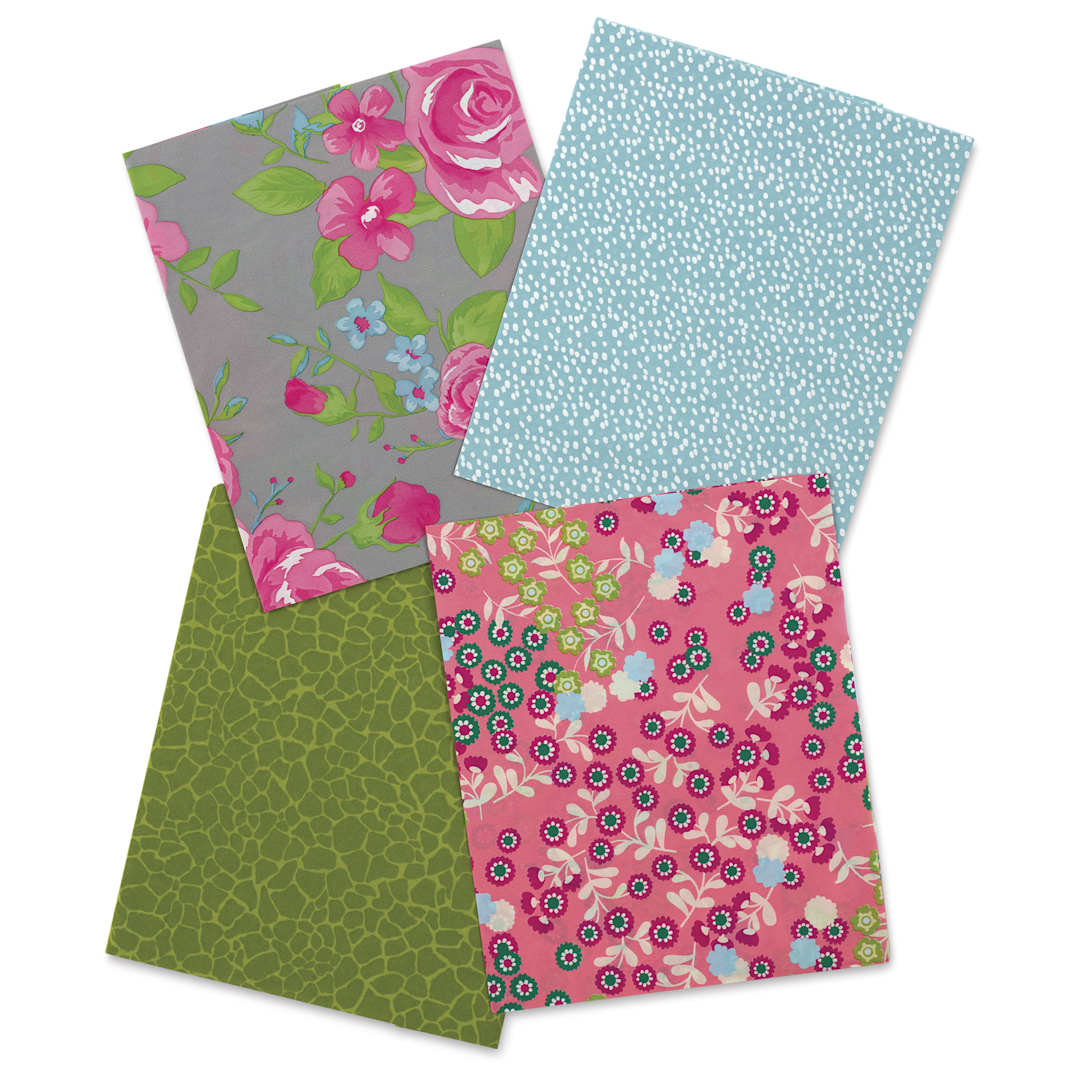 Open in modal - Decopatch Mix & Patch Paper Assortment - Set of 4, Royal Botanic Garden, 30 cm x 40 cm