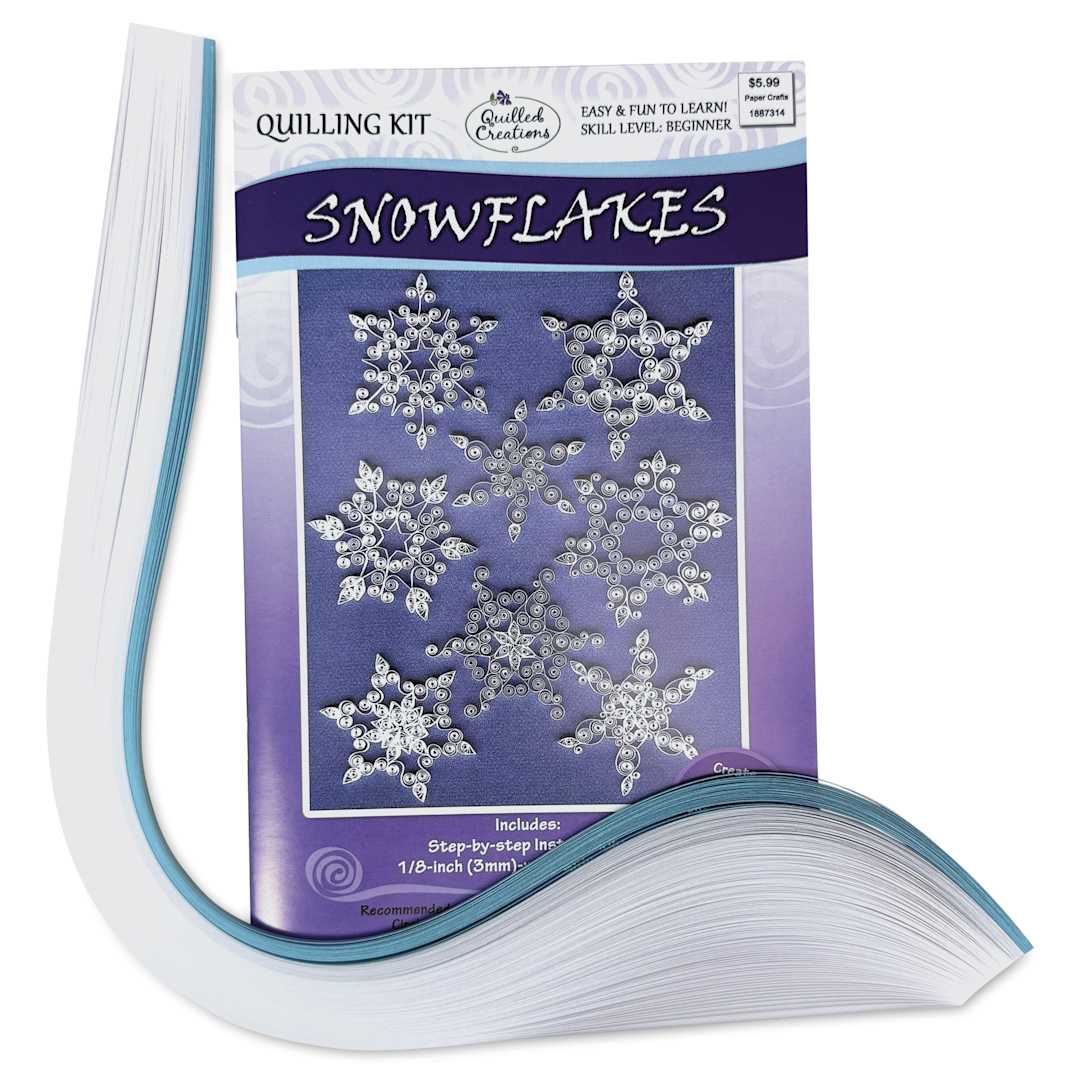 Open in modal - Quilled Creations Quilling Kit - Snowflakes