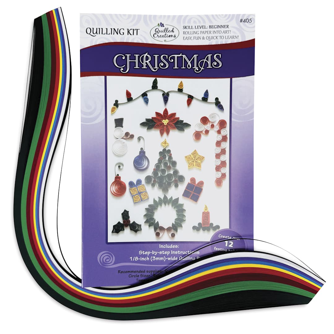 Open in modal - Quilled Creations Quilling Kit - Christmas