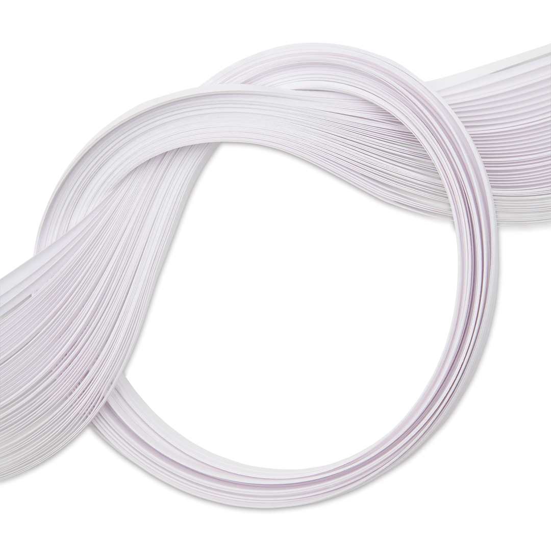 Open in modal - Quilled Creations Premium Quilling Paper - Pkg of 50, Bright White, 1/8"