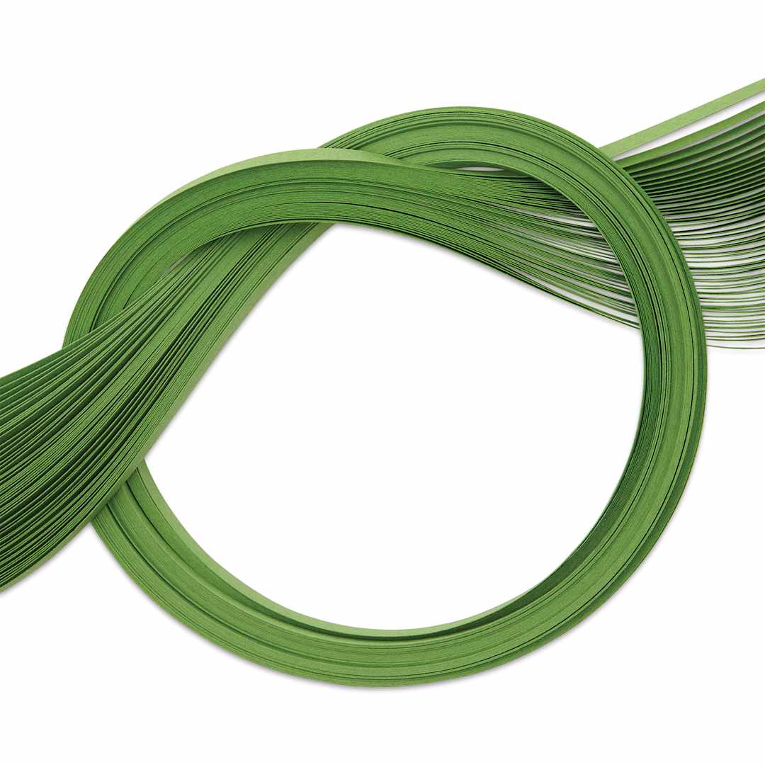 Open in modal - Quilled Creations Premium Quilling Paper - Pkg of 50, Sage Green, 1/8"