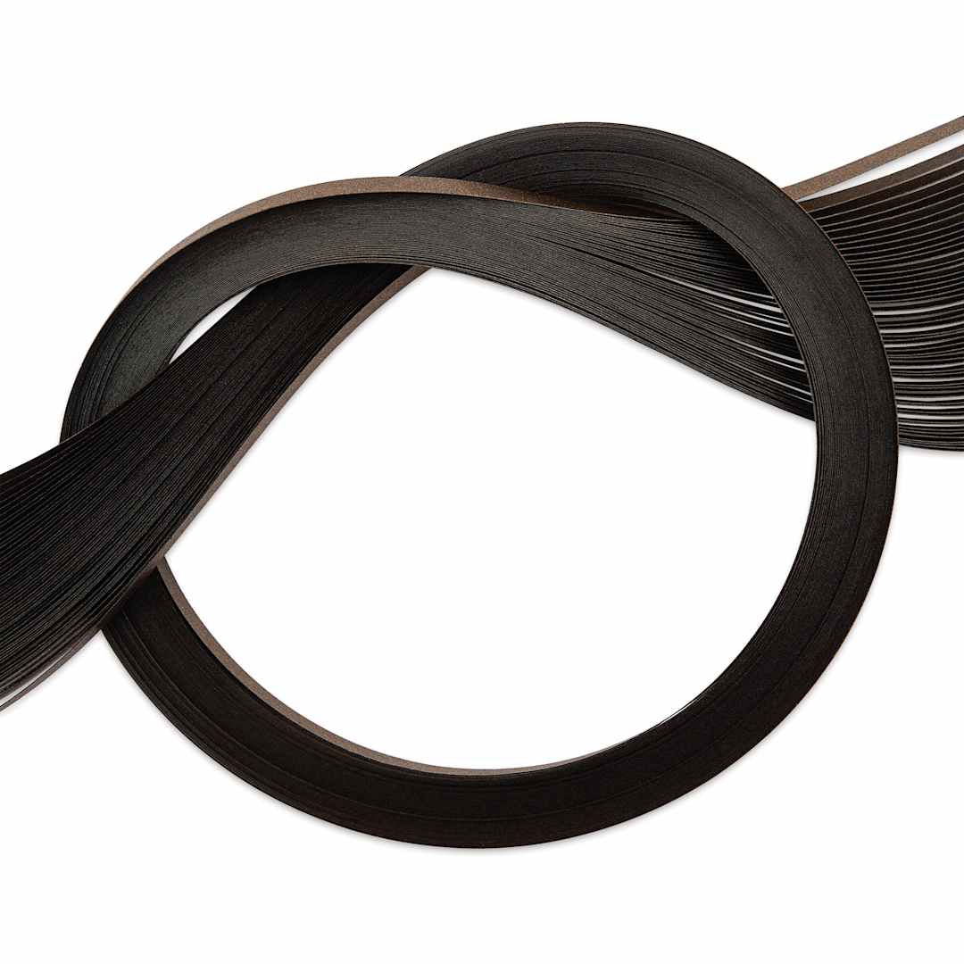 Open in modal - Quilled Creations Metallic Quilling Paper - Pkg of 50, Bronze, 1/8"