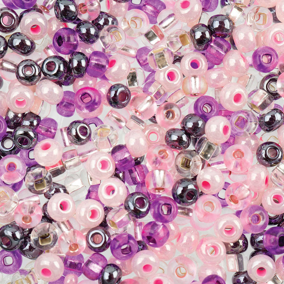 Open in modal - John Bead 6/0 Czech Glass Seed Beads - Hawaii Mix