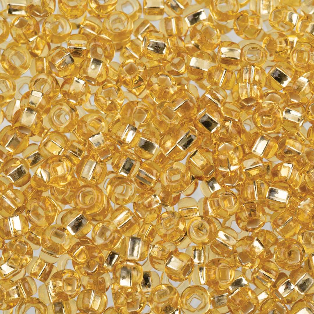 Open in modal - John Bead 6/0 Czech Glass Seed Beads - Oscar Gold