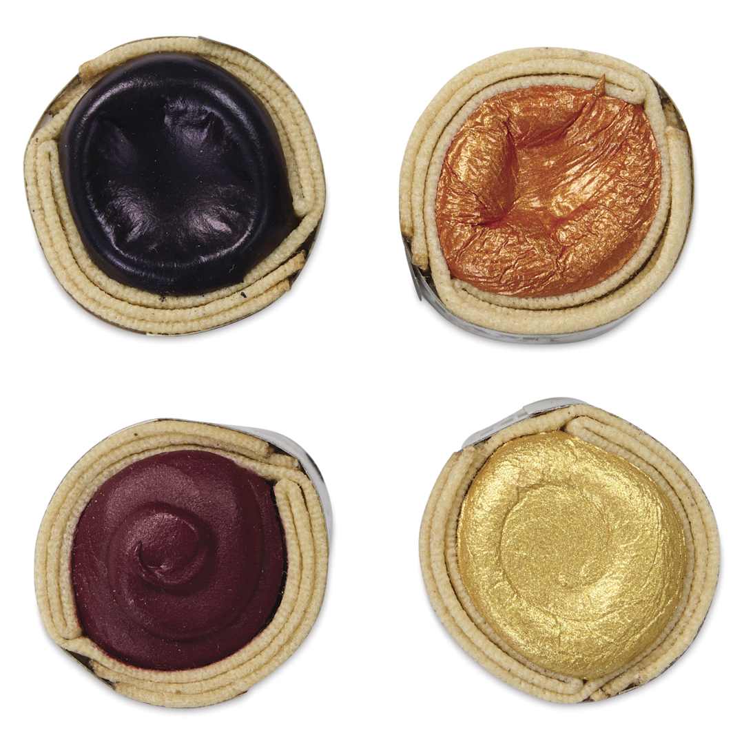 Open in modal - Beam Paints Watercolor Paintstones - Set of 4, Thank you Colors top view