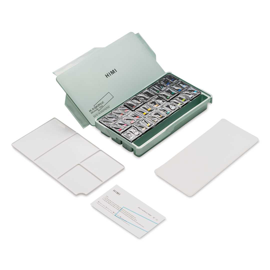 Open in modal - Himi Jelly Acrylic Paints - Set of 36, Assorted Colors