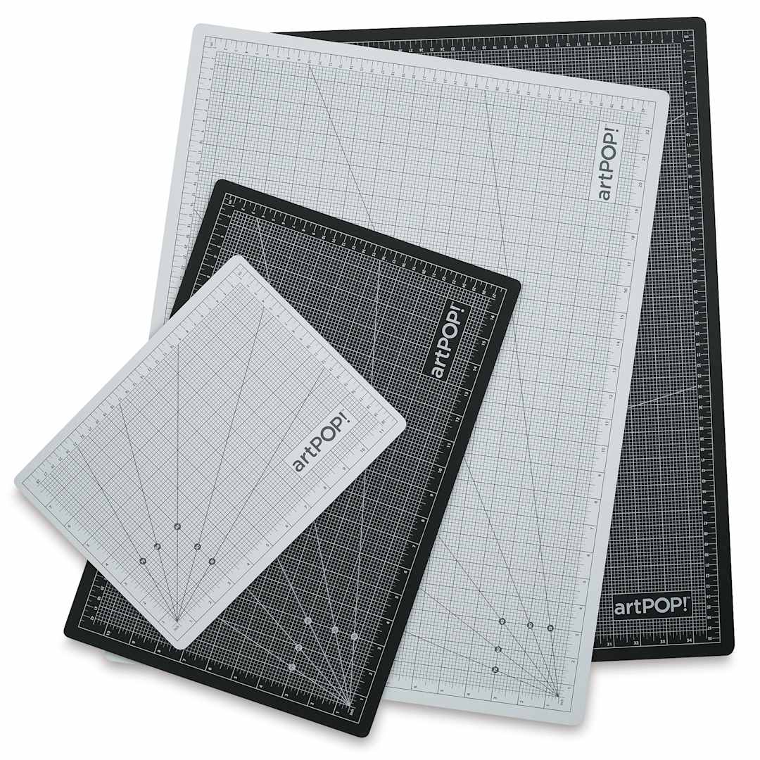 Open in modal - artPOP! Self-Healing Cutting Mats in assortment of sizes - front and back