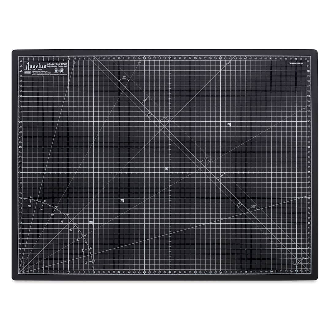 Open in modal - Angelus Self-Healing Cutting Mat - 9" x 12" - centimeter side