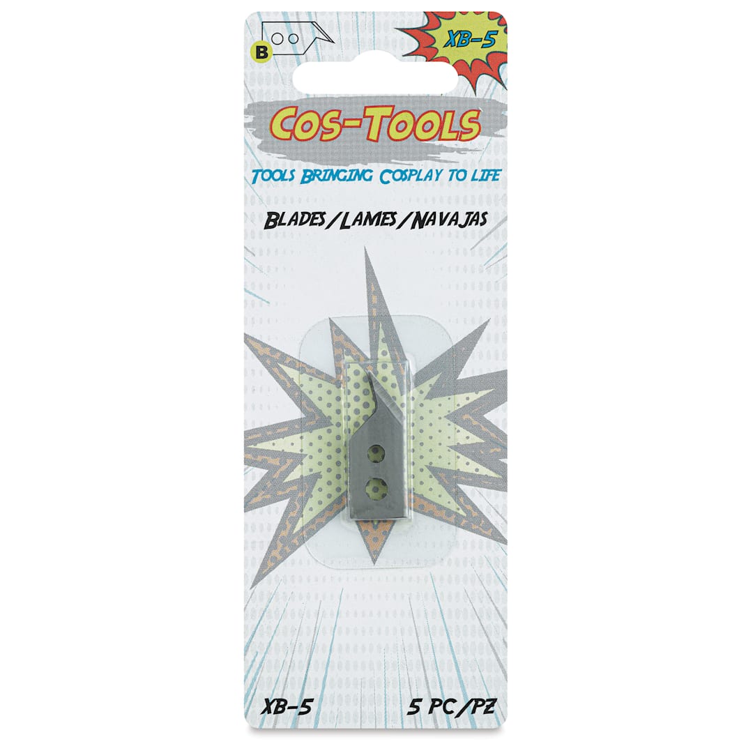 Open in modal - Logan Cos-Tools Replacement Blades XB - Pkg of 5, front of the packaging