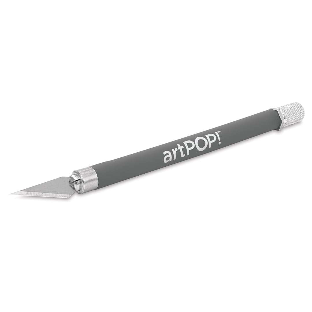 Open in modal - artPOP! Detail Knife - Grey, out of packaging