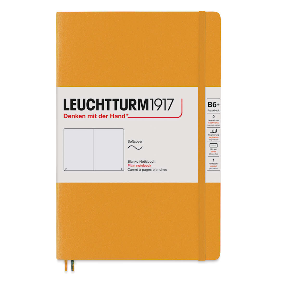 Open in modal - Leuchtturm1917 Blank Softcover Notebook - Rising Sun, 5" x 7-1/2"