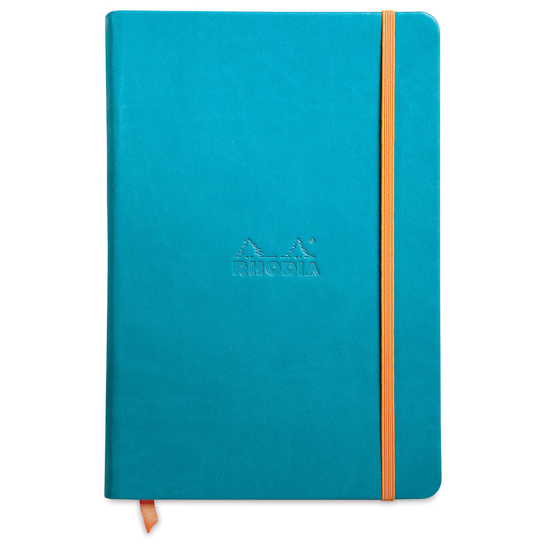 Open in modal - Rhodiarama Hardcover Notebook - Turquoise, A5
