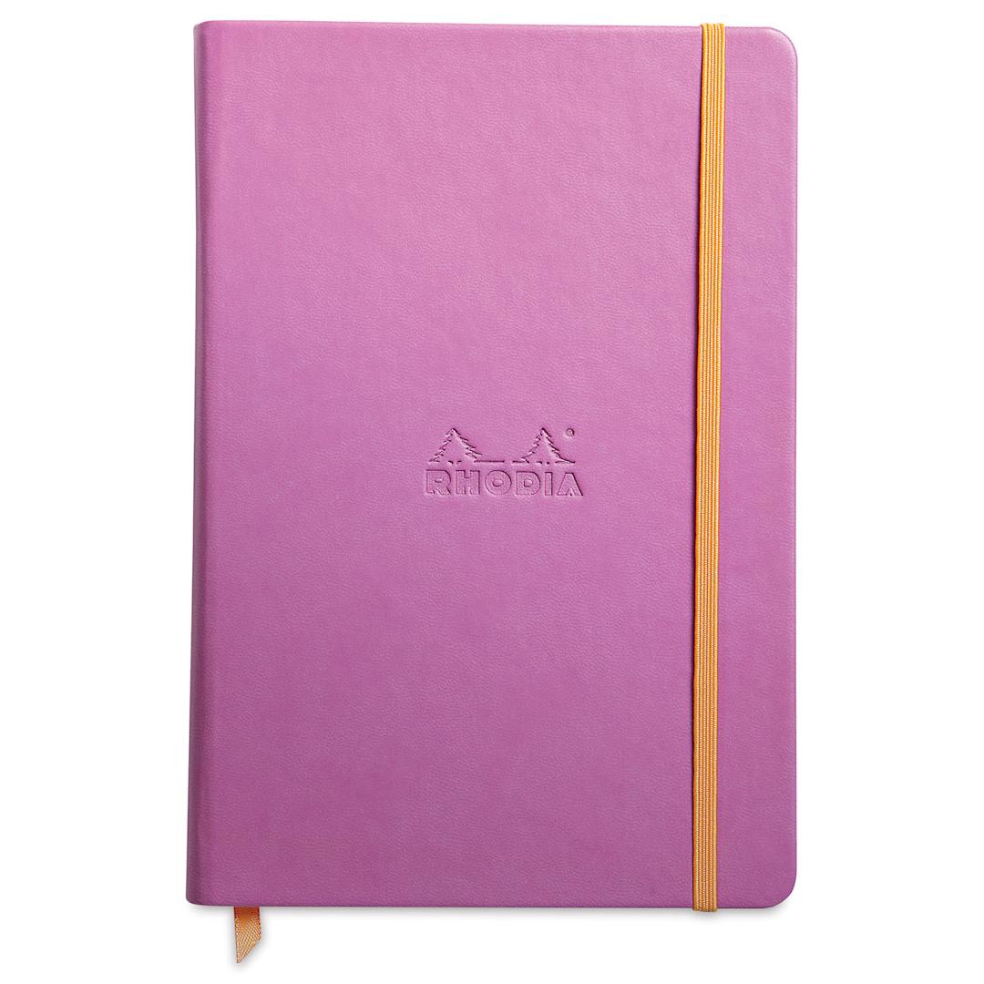 Open in modal - Rhodiarama Hardcover Notebook - Lilac, A5
