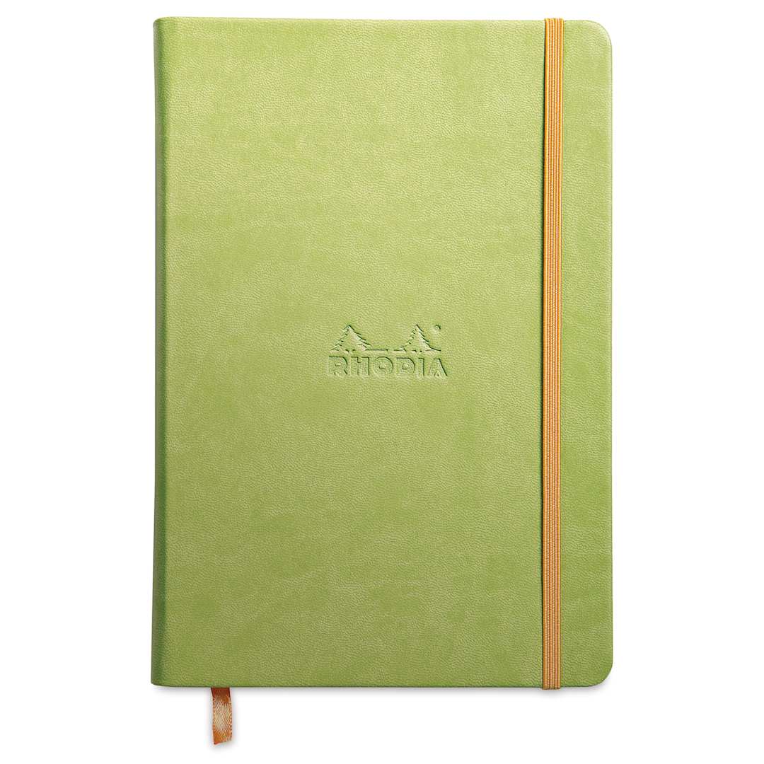 Open in modal - Rhodiarama Hardcover Notebook - Anise, A5