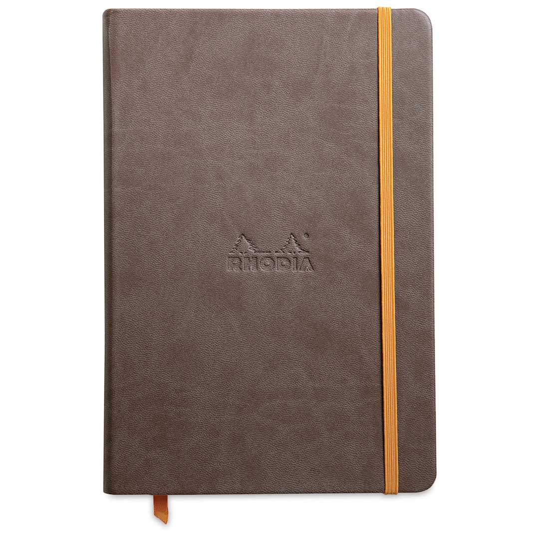 Open in modal - Rhodiarama Hardcover Notebook - Chocolate, A5