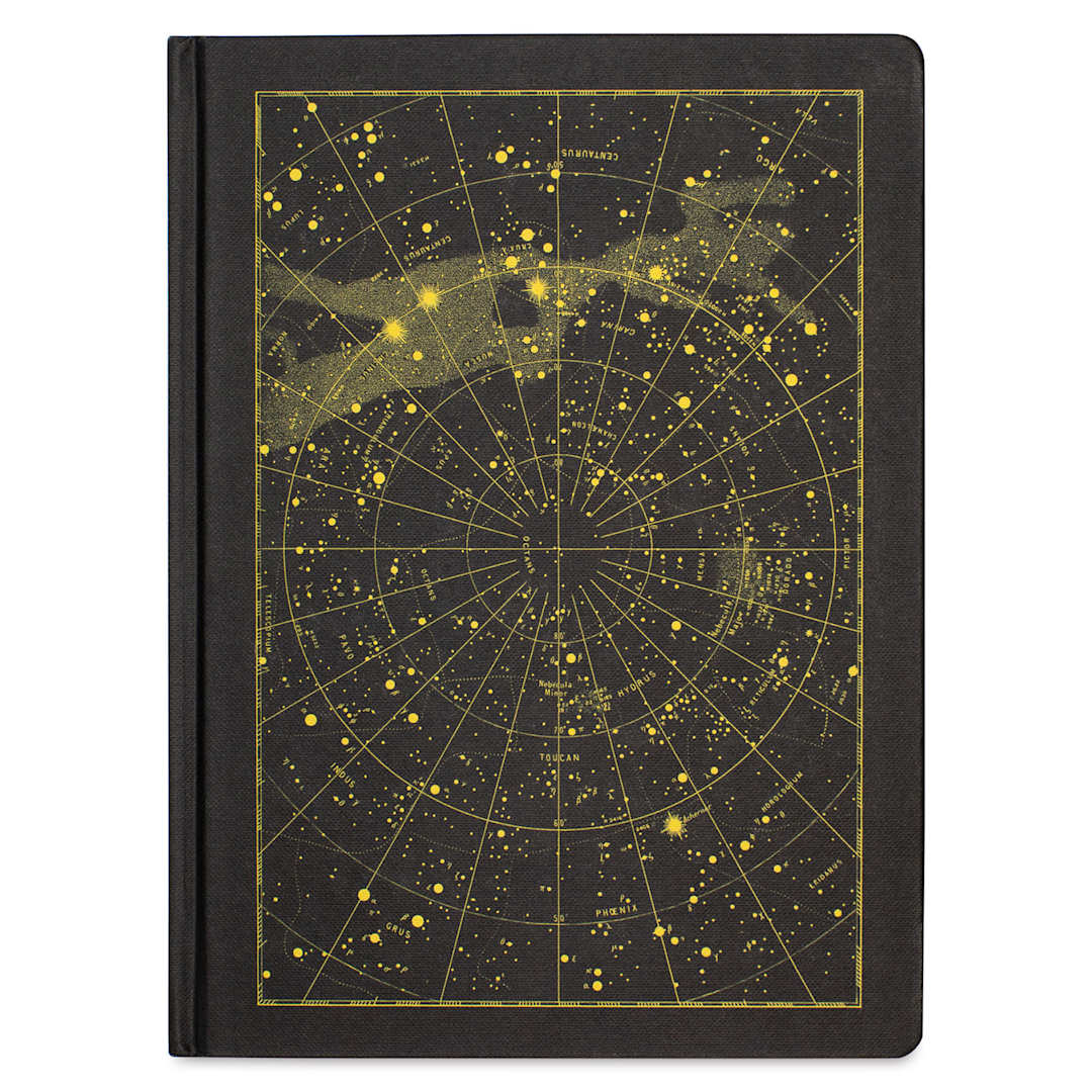 Open in modal - Cognitive Surplus Dark Matter Notebook - Night Sky, front cover