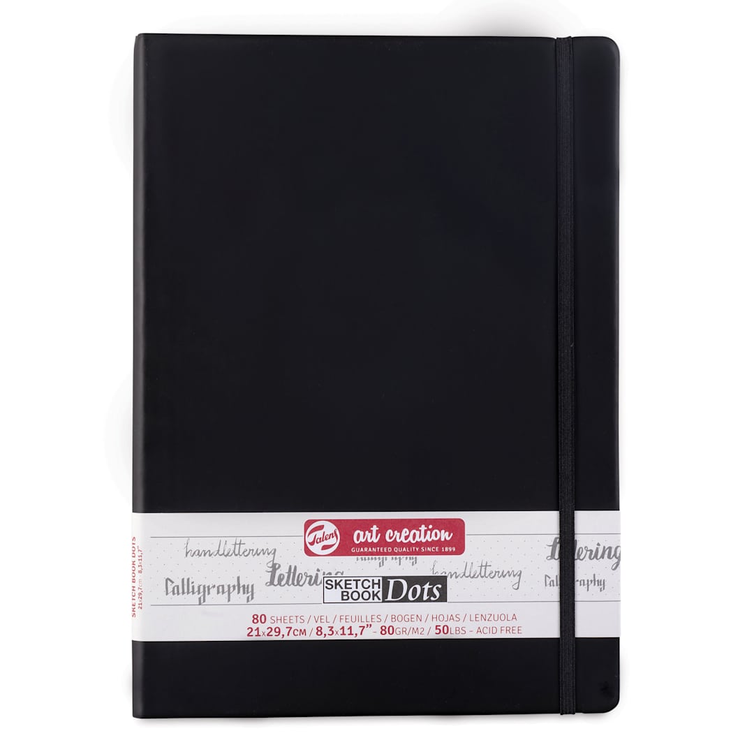 Open in modal - Talens Art Creations Dotted Sketchbook - 8-3/10" x 11-7/10", front cover