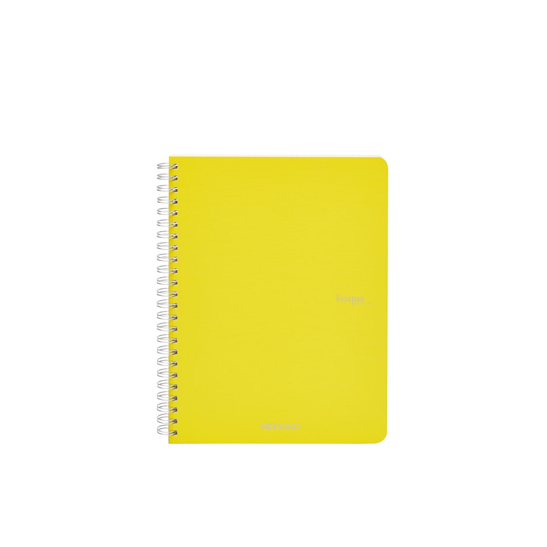 Open in modal - Fabriano Eco Qua Spiral Blank Yellow - 70 Shts./Bk.