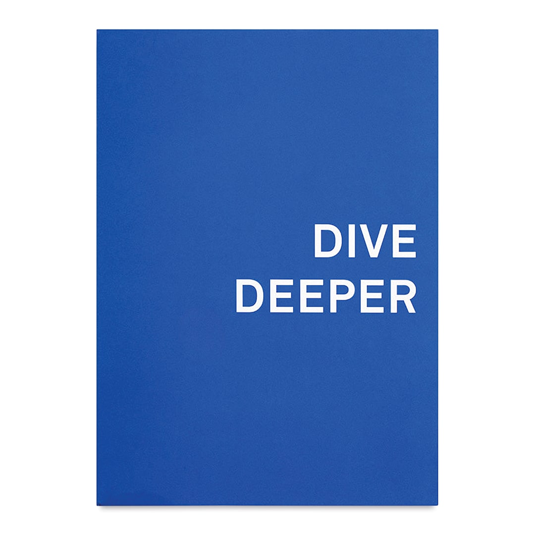 Open in modal - Gry Mattr Multi-Use Quote Notebook - Pool, front cover