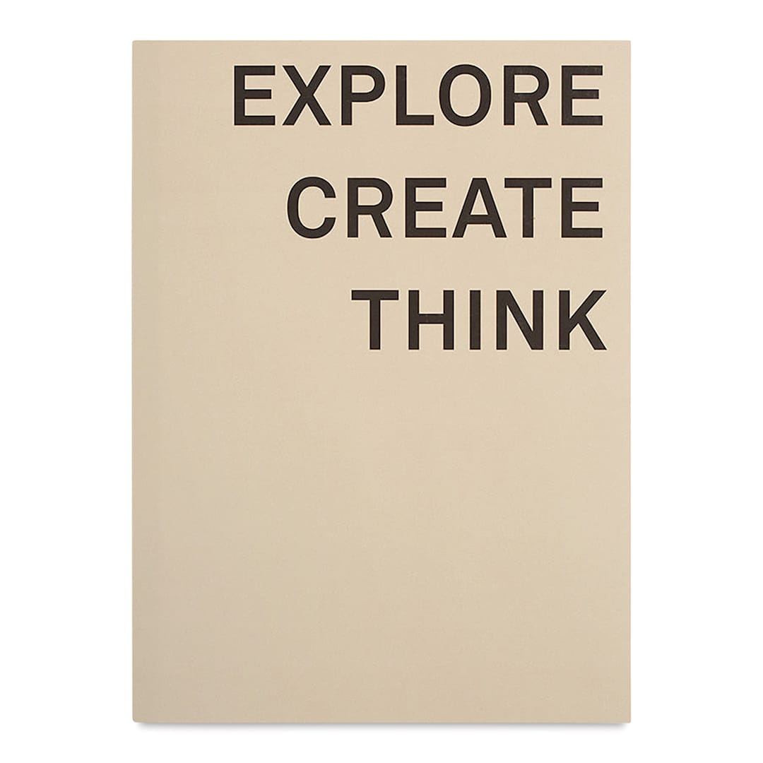 Open in modal - Gry Mattr Multi-Use Quote Notebook - Sand, front cover