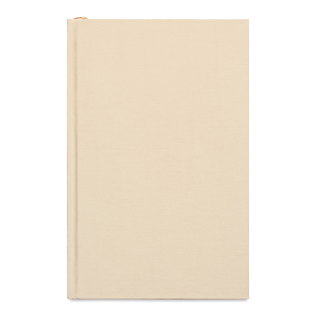 Open in modal - Gry Mattr Essential Linen Dotted Notebook - 5-3/4" x 8-1/2", Sand
