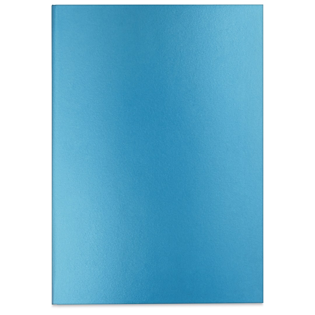 Open in modal - Caran d’Ache Colormat-X Notebook - Turquoise, 6" x 8-1/2", front cover