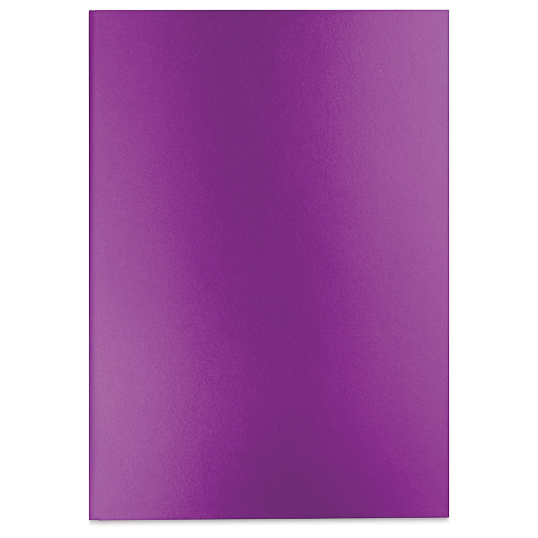 Open in modal - Caran d’Ache Colormat-X Notebook - Violet, 6" x 8-1/2", front cover