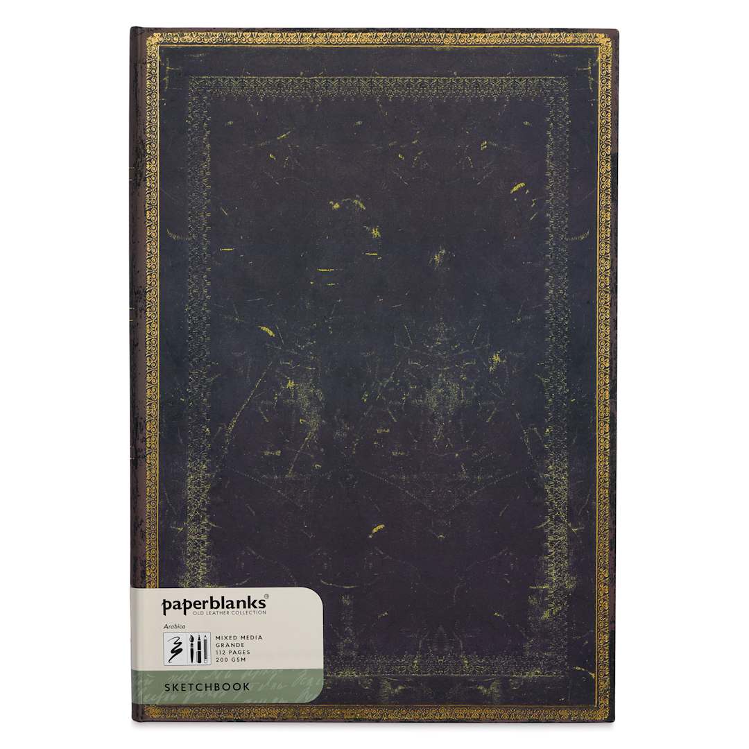 Open in modal - Paperblanks Mixed Media Sketchbook - Arabica, 8" x 11-3/4", front