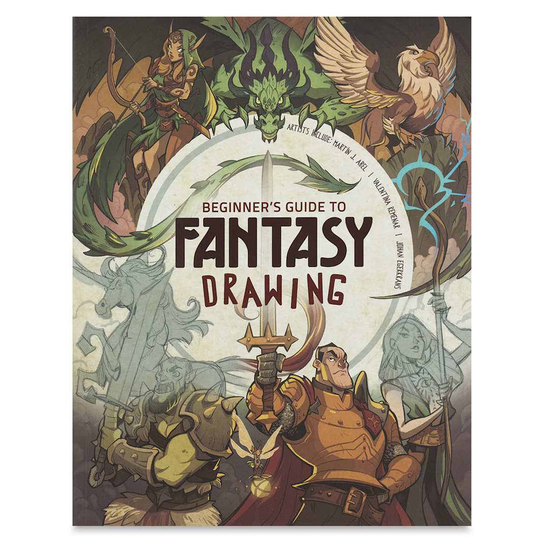 Open in modal - Beginner’s Guide to Fantasy Drawing- Front cover of Book