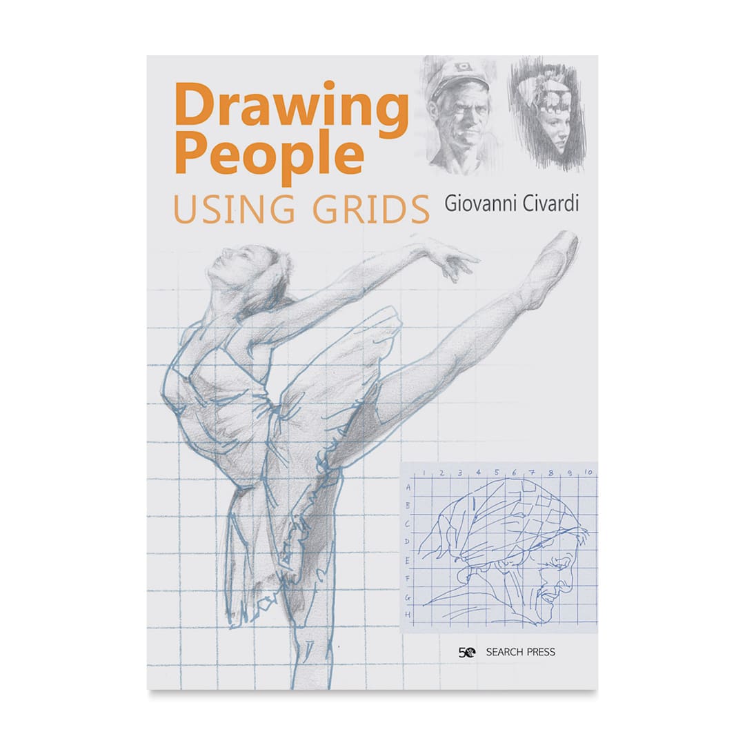 Open in modal - Drawing People Using Grids (book cover)