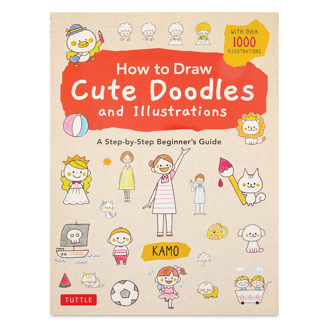 Open in modal - How To Draw Cute Doodle and Illustrations, front cover
