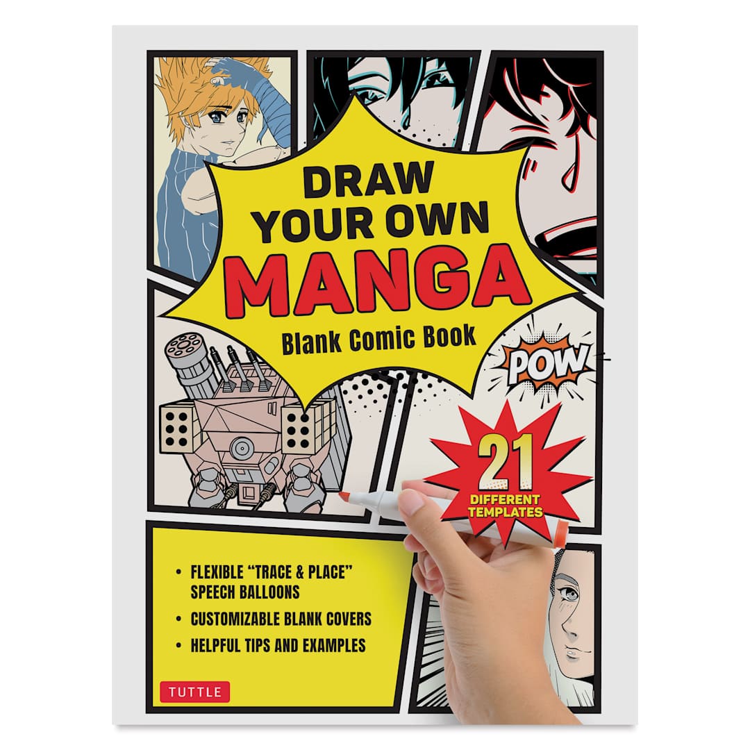 Open in modal - Draw Your Own Manga, front cover