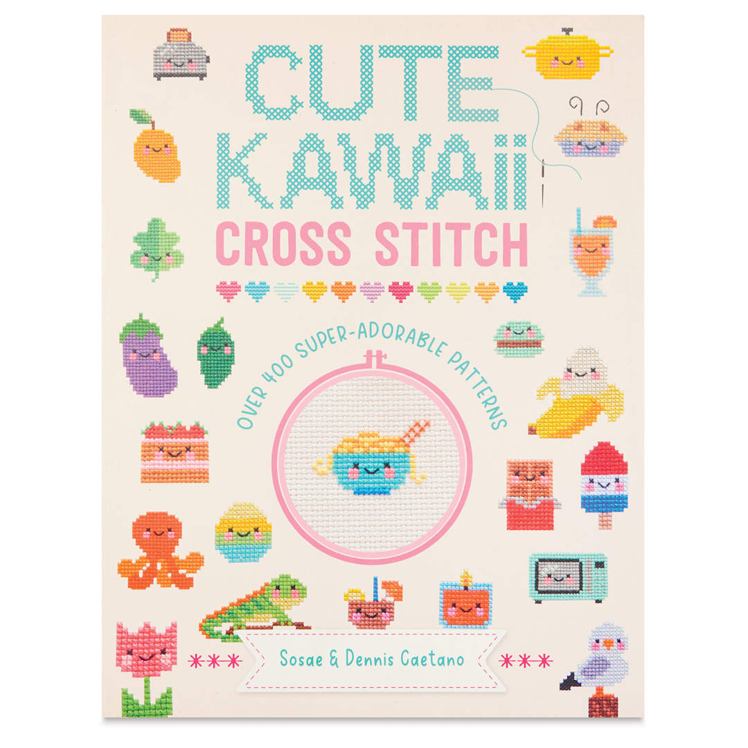 Open in modal - Cute Kawaii Cross Stitch, front cover