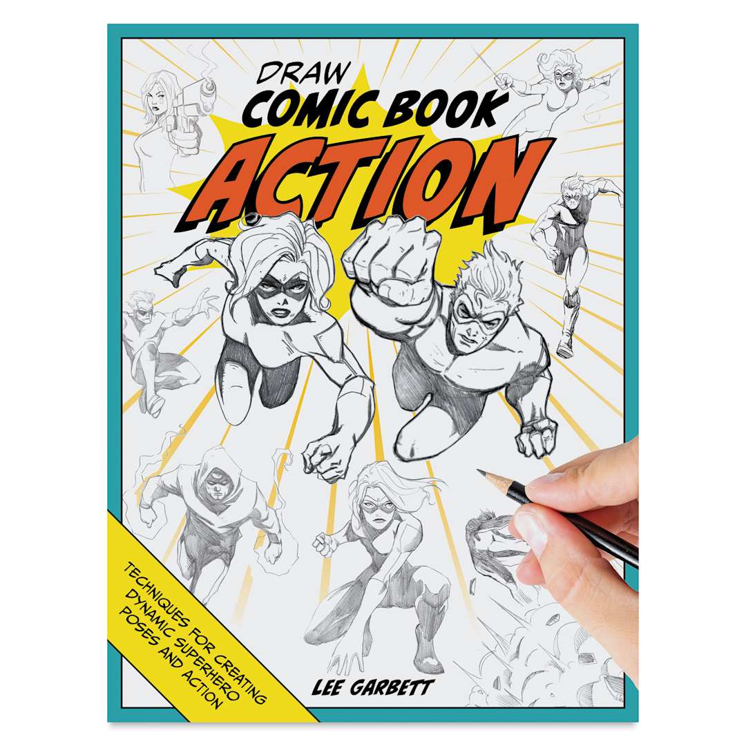 Open in modal - Draw Comic Book Action, front cover